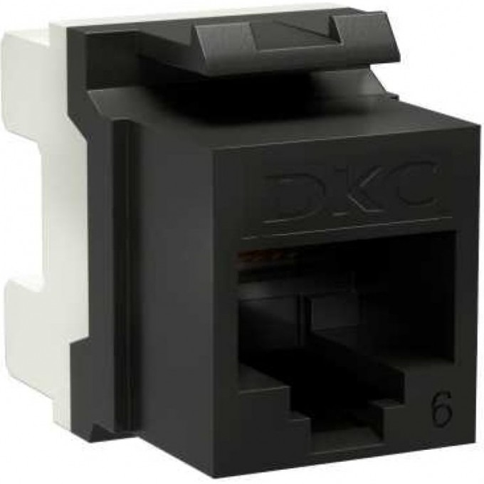 Модуль DKC Keystone RJ45 CAT6 неэкр180 градусов черный RNK6U180BK Модуль DKC Keystone RJ45 CAT6 неэкр180 градусов черный RNK6U180BK